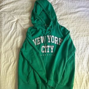 H&M oversized new york hoodie